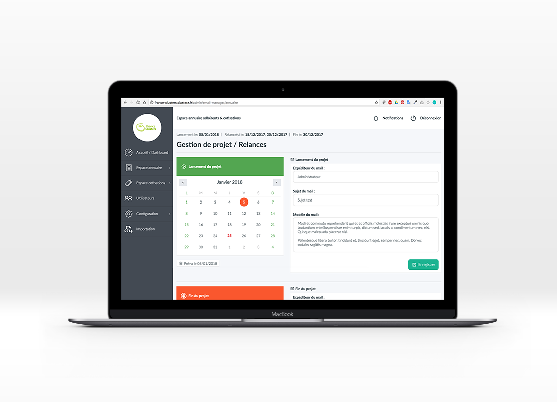 Image galerie projet Awam France Clusters