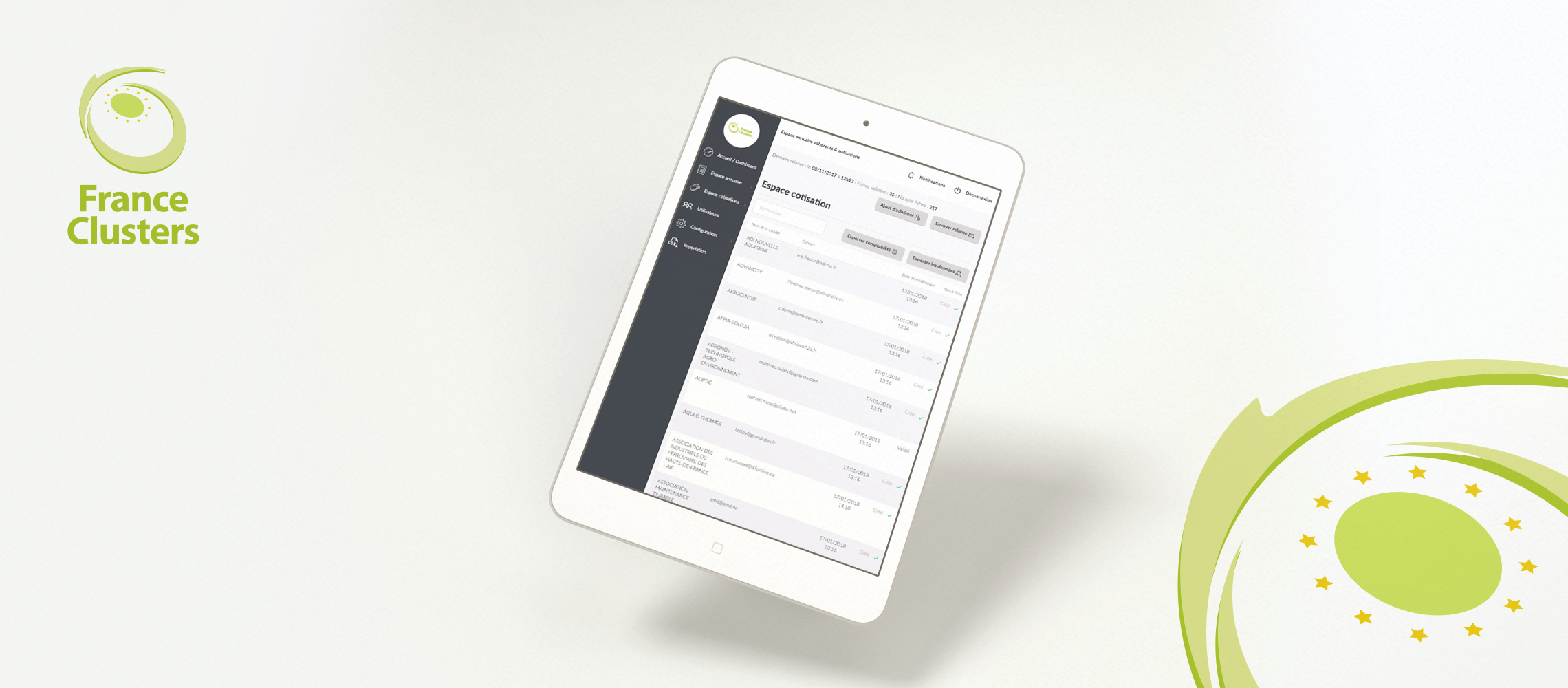 Image galerie projet Awam France Clusters