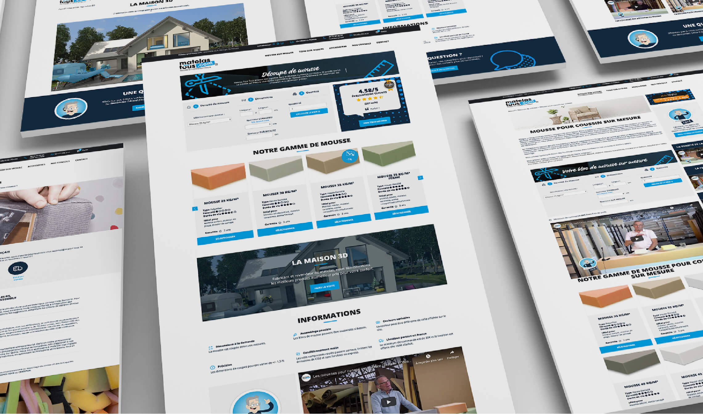 Image galerie projet Awam Matelas pour Tous