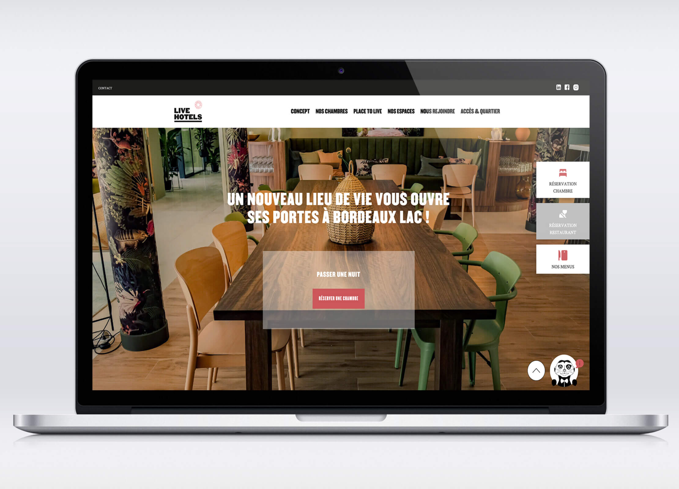 Image galerie projet Awam LIVE HOTELS